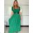 Short summer long sleeve women's dress, oversized (54/56/58 ONE SIZE) ITALIAN FASHION IM425070
