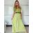 Short summer long sleeve women's dress, oversized (54/56/58 ONE SIZE) ITALIAN FASHION IM425070