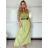 Short summer long sleeve women's dress, oversized (54/56/58 ONE SIZE) ITALIAN FASHION IM425070