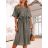 Kurzärmliges Sommer-Freizeitkleid für Damen (S/M/L EINHEITSGRÖSSE) ITALIAN FASHION IMWGB25022