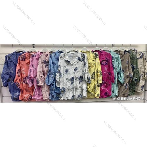 Women's T-Shirt Short Sleeve (S / M / L ONE SIZE) ITALIAN FASHION IMWC222158