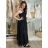 Šaty dlouhé letní na ramínka dámské (S/M/L ONE SIZE) ITALSKÁ MÓDA IMWGS251531/DR -   zelená khaki -   S/M/L
