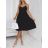 Šaty krátké letní na ramínka dámské (XS/S/M ONE SIZE) ITALSKÁ MÓDA IMWGS251955