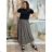 Elegante Hose mit Gürtel für Damen (S/M/L ONE SIZE) ITALIAN FASHION IM425057 M/L/XL Wein