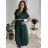 Damen 3/4 Langarm-Hemdkleid (XS/S/M Einheitsgröße) ITALIAN FASHION IMD25030