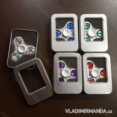 Zappeln Sie den Spinner von Hand mit dem verrückten Anti-Stress-Spinner-in-Box-Metall SPA1006
