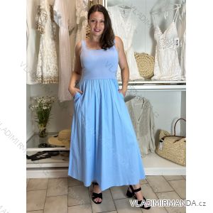 Kurzärmliges Sommer-Freizeitkleid für Damen (S/M/L EINHEITSGRÖSSE) ITALIAN FASHION IMWGB25022