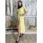 Women's short sleeve summer casual dress (S/M/L ONE SIZE) ITALIAN FASHION IMWGB25022