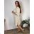 Women's short sleeve summer casual dress (S/M/L ONE SIZE) ITALIAN FASHION IMWGB25022