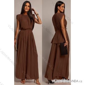 Souprava letní tričko krátký rukáv a kalhoty dlouhé dámské (XS/S/M ONE SIZE) ITALSKÁ MÓDA IMWAE252164