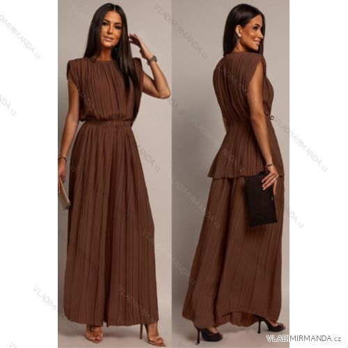 Kurzärmliges Sommer-Freizeitkleid für Damen (S/M/L EINHEITSGRÖSSE) ITALIAN FASHION IMWGB25022