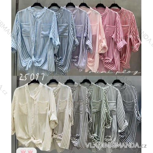 Kurzärmliges Sommer-Freizeitkleid für Damen (S/M/L EINHEITSGRÖSSE) ITALIAN FASHION IMWGB25022