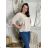 Women's Plus Size Oversize Short Sleeve Tunic (42/58 ONE SIZE) ITALIAN FASHION IMBM24053  green khaki