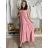 Šaty dlouhé letní na ramínka dámské nadrozměr LEONA (M/L - XL/XXL ONE SIZE) IMWGD25V063/DR M/L bílá