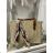 Kabelka boho letní dámska (44cm X 39cm) Versoli VER25T711/DU -   tmavě hnědá -   ONE SIZE