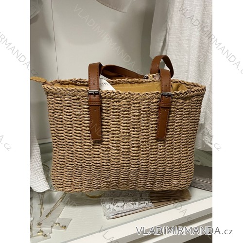 Kabelka boho letní dámska (44cm X 39cm) Versoli VER25T711/DU -   tmavě hnědá -   ONE SIZE