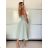 Women's short sleeve summer casual dress (S/M/L ONE SIZE) ITALIAN FASHION IMWGB25022