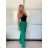 Women's long summer trousers (S/M/L ONE SIZE) ITALIAN FASHION IM725041 -   green -   S / M / L