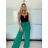 Nohavice letné dlhé dámske (S/M/L ONE SIZE) TALIANSKA MÓDA IMWCM252259