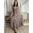 Women's long summer dress with straps (S / M ONE SIZE) ITALIAN FASHION IMWA221623