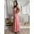Women's long summer dress with straps (S / M ONE SIZE) ITALIAN FASHION IMWA221623