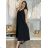 Šaty dlouhé letní na ramínka dámské ETNA (S/M/L ONE SIZE) ITALSKÁ MÓDA IM425473