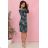 13-166 Sports dress with pockets and ties - 3D leaves