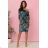 13-166 Sports dress with pockets and ties - 3D leaves