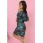 13-166 Sports dress with pockets and ties - 3D leaves