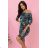 13-166 Sports dress with pockets and ties - 3D leaves
