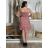 Women's icecool sleeveless summer dress (M/L, XL/2XL) AINUOSI ITALIAN FASHION IMB23XJ-1110