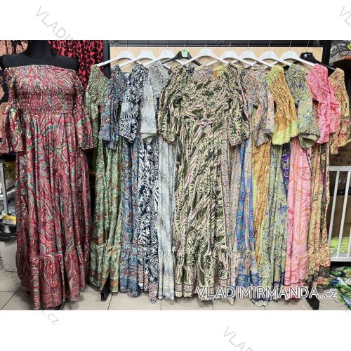 Women's stretch pants (S/M/L ONE SIZE) ITALIAN FASHION IMWKK25022