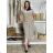 Elegant trousers with belt for women (S/M/L ONE SIZE) ITALIAN FASHION IM425057