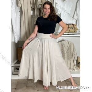 Sukně dlouhá dámská TINA  (S/M/L ONE SIZE) ITALSKá MóDA IMSM25TINA/DUR