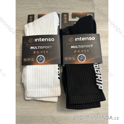 Ponožky sportovní pánske (36-40,44-46) INTENSO DPP250808/DR  čierna