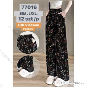 Kalhoty dlouhé letní dámské (S/M - L/XL) FASHION IMWLL2577016