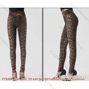 Legíny dlouhé leopardí dámské (S/M - L/XL) FASHION IMWLL2577506