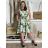 Dress dress short sleeve women's plus size (L-3XL) TOVTA TOV24001 L blue