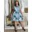 Dress dress short sleeve women's plus size (L-3XL) TOVTA TOV24001 2XL light kerosene