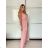 Women's short sleeve summer casual dress (S/M/L ONE SIZE) ITALIAN FASHION IMWGB25022