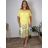 Women's Long Chiffon Short Sleeve Dress (S/M ONE SIZE) ITALIAN FASHION IMWGM23456