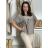 Women's Long Sleeve Knitted Sweater (S/M ONE SIZE) ITALIAN FASHION IMWDT23005 M/L/XL black