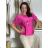 Women's Long Sleeve Knitted Sweater (S/M ONE SIZE) ITALIAN FASHION IMWDT23005 M/L/XL black