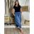 Women's Summer Pants (S/M/L) ITALIAN Fashion IMSM24008 M/L/XL Light blue