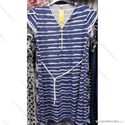 Kleid / Langes T-Shirt Damen (XL-3XL) POLSKá Móda PM117102
