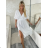 Šaty elegantné dlouhé letné mušelínové krátky rukáv dámske DAINA (S/M/L ONE SIZE) TALIANSKA MÓDA IMWGS251707