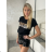 Tričko krátký rukáv dámské VOGUE (S/M/L ONE SIZE) ITALSKÁ MÓDA IMM24M917C