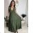 Long casual short sleeve women's dress, oversized (42/44/46 ONE SIZE) ITALIAN FASHION IMD2525370