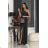 Women's Strapless Long Satin Party Dress (34-42) POLISH FASHION PMLEL24NATHALIE black 36