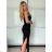 Long summer strappy dress for women (XS/S/M ONE SIZE) ITALIAN FASHION IMWHD252364